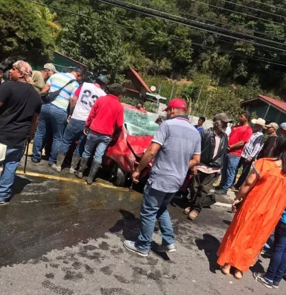 Tres mujeres resultan heridas en un accidente de tránsito en Cerro Punta