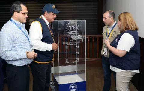 Votos de panameños residentes en el extranjero se mantiene bajo seguridad