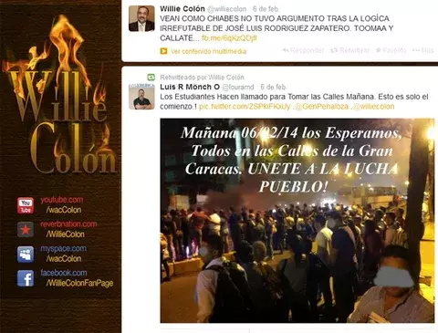 Willie Colón publica video de abusos y quejas en Venezuela