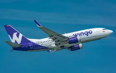 Wingo transportó 21 por ciento más pasajeros que en 2017