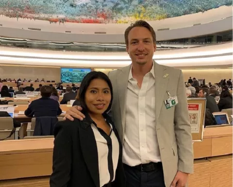 Yalitza Aparicio fue oradora ante la Organización Internacional del Trabajo