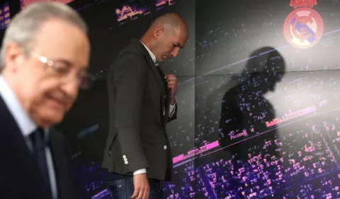 Las frases que dejó Zinedine Zidane en su regreso al Real Madrid