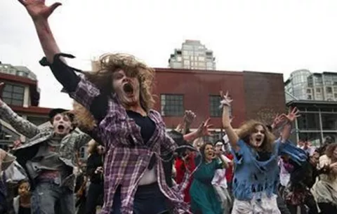 Maratón con zombies