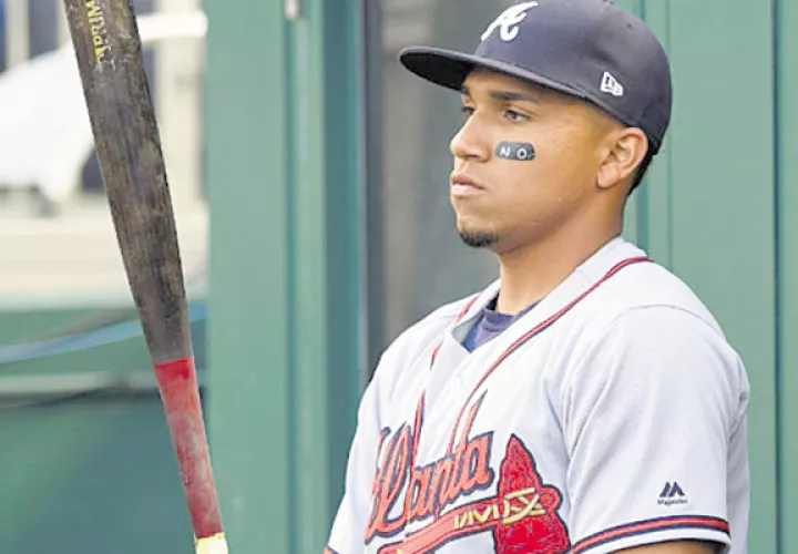 Johan Camargo busca un cupo en la alineación. /Foto AP