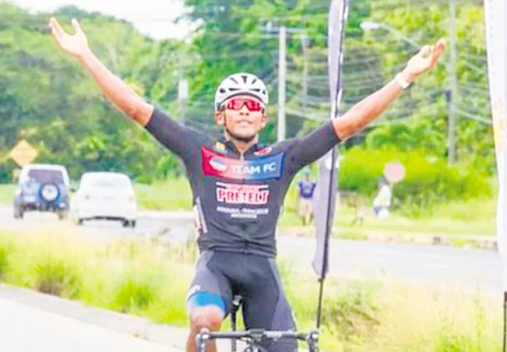 Rodolfo Ayarza, ganador de la primera etapa. /Foto Fepaci
