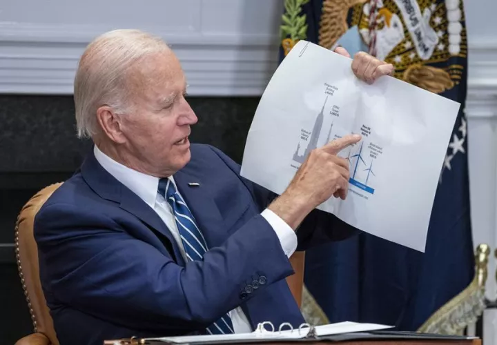Joe Biden, presidente de Estados Unidos. Foto: EFE