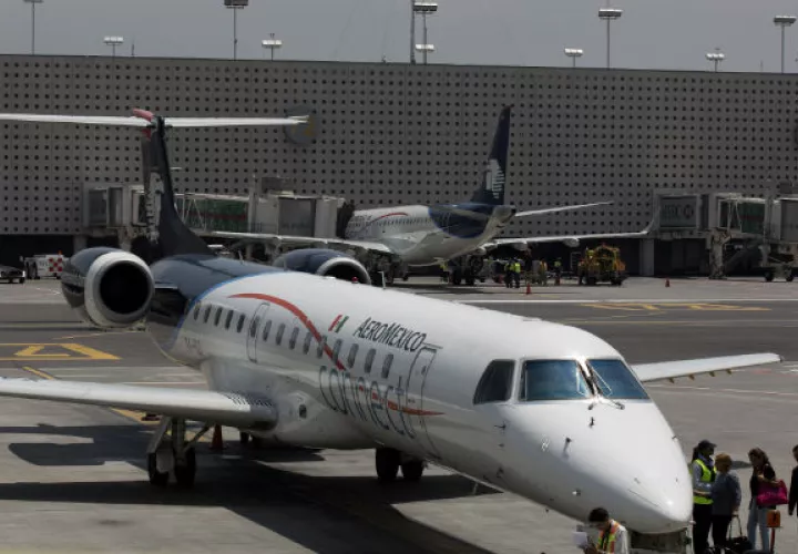 La operación de Aeroméxico permitirá a sus pasajeros conectar con diversos destinos en América Latina. /Bloomberg