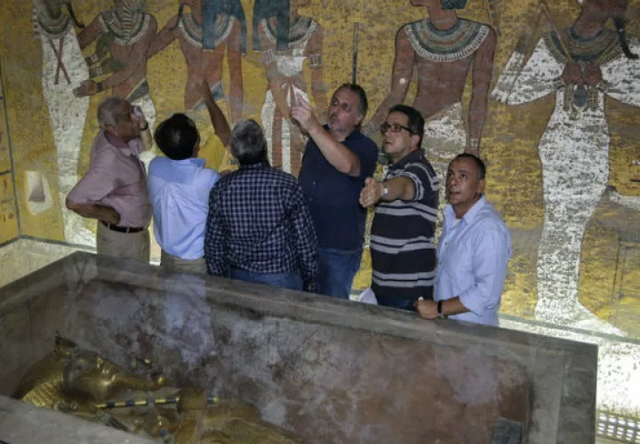 Tumba de Tutankamón. Foto/ EFE