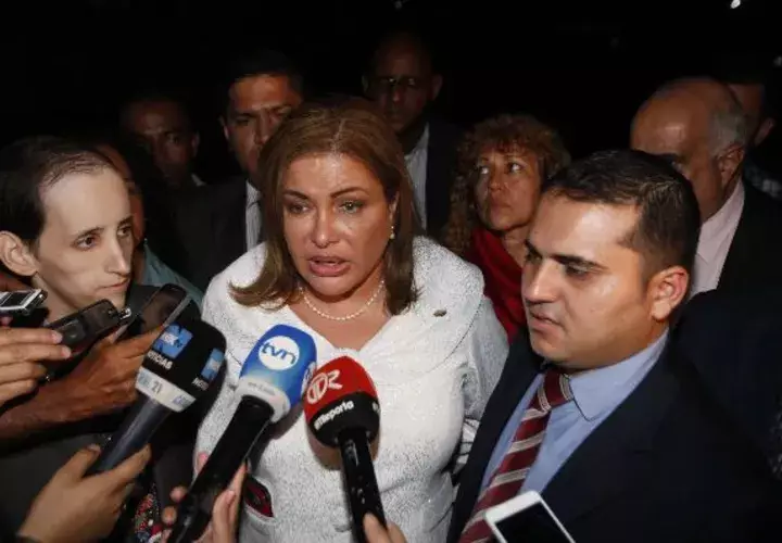Alma Cortés asegura que hay persecución política contra CD.  / Archivo