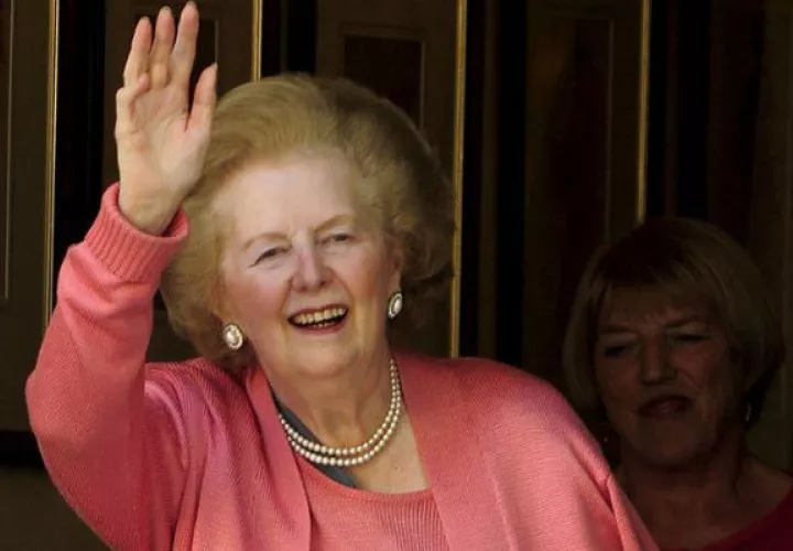 Margaret Thatcher. Foto/ EFE