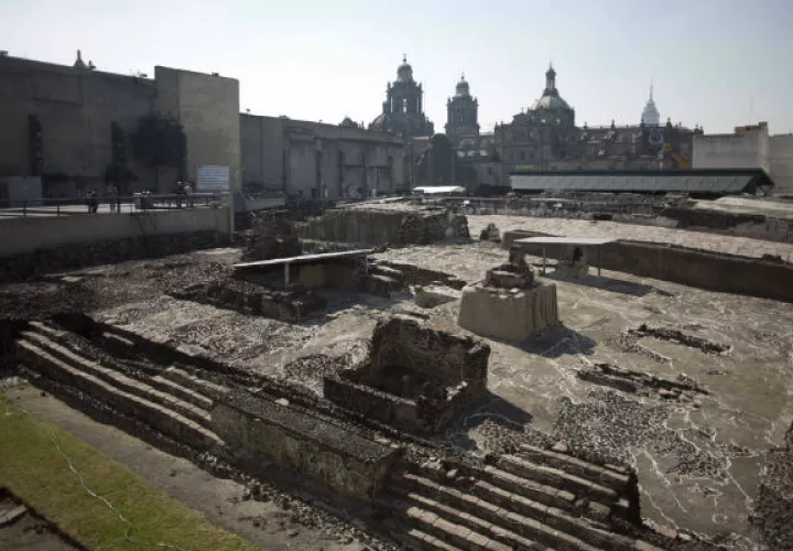 Complejo arqueológico Templo Mayor. Foto/ AP