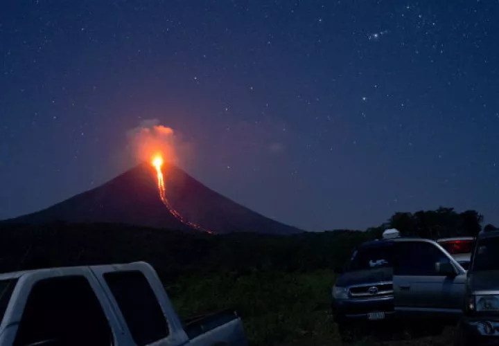 Volcán Momotombo. Foto/ AP