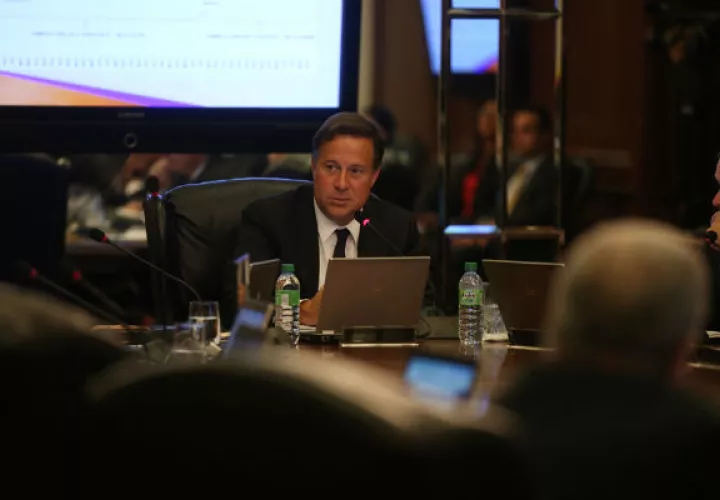 Presidente, Juan Carlos Varela. Foto/Presidencia
