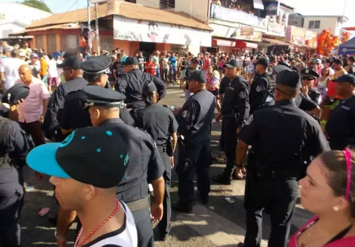 Coordinan la seguridd. Foto/ Zenaida Vásquez