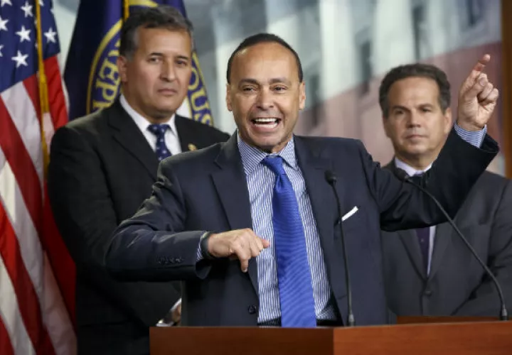  Luis Gutiérrez, representante de Ilinois. Foto/ AP