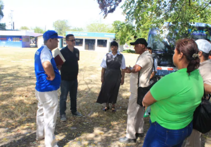  Durante los días previos al encuentro se han inspeccionado los terrenos. Foto/ Thays Domínguez 