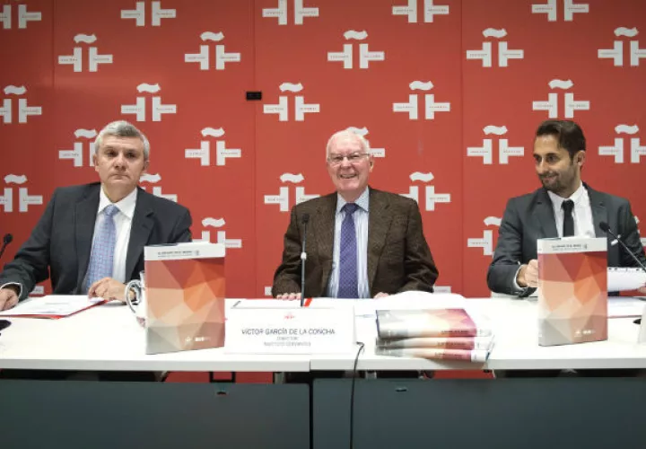 Presentación del anuario "El español en el mundo". Foto/ EFE