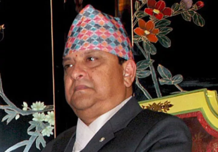 Gyanendra Shah, último rey de Nepal. Foto/ EFE
