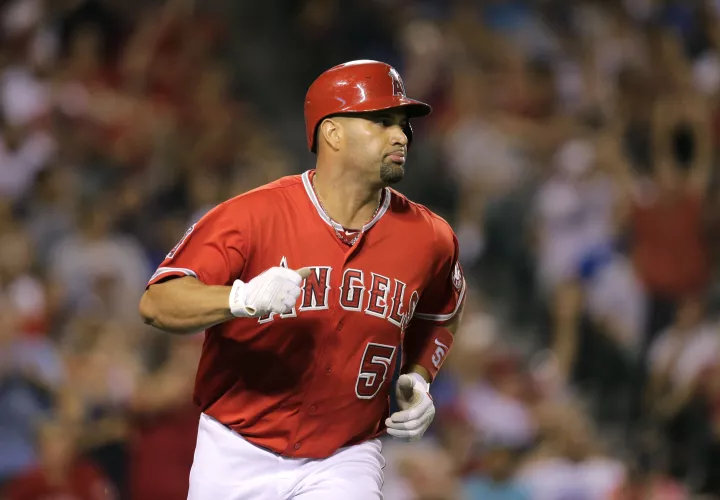 Pujols quiere  jugar en la inicial 