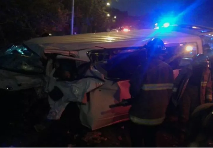 Cuatro personas fallecieron en el accidente de tránsito en Veracruz.