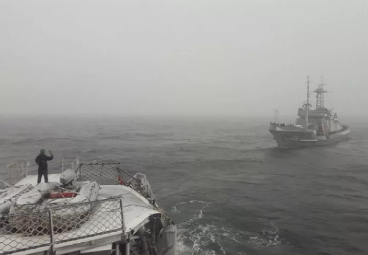 Temporal en la Antártida. Foto/EFE
