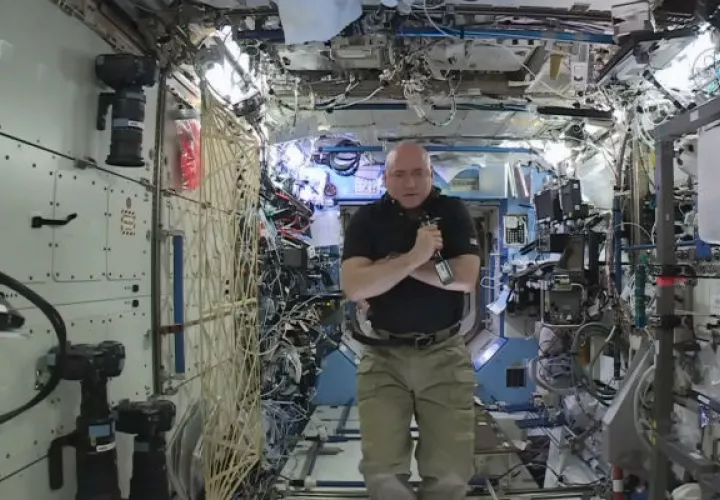 Astronauta Scott Kelly. Foto: AP