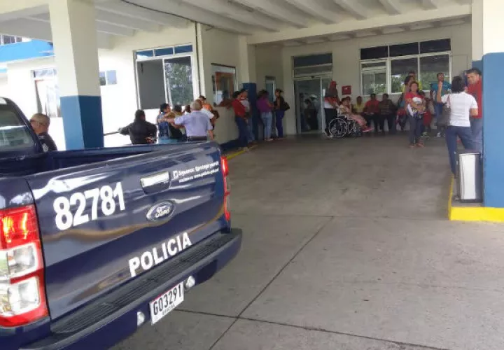 Cuarto de urgencias, donde ingreso Erick Sánchez Gonzales. Foto/ José Vásquez