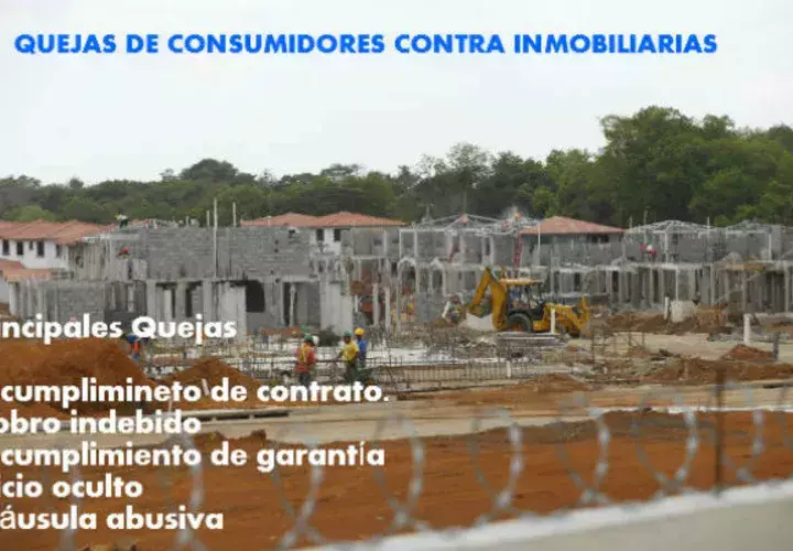 Consumidores presentan reclamos contra inmobiliarias/Archivo.