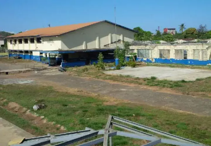 Escuela Miguel Alba de Soná. Foto/ Víctor Rodríguez