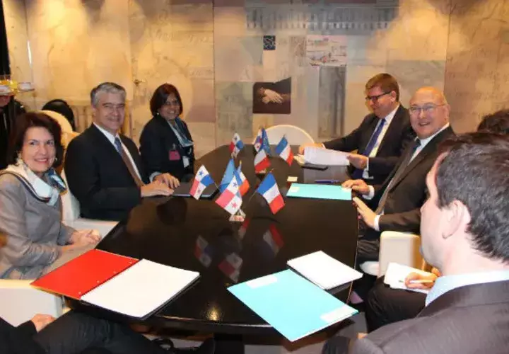 De La Guardia intervino en la plenaria del GAFI y se reunió también con líderes de la empresa GDF Suez/Cortesía.