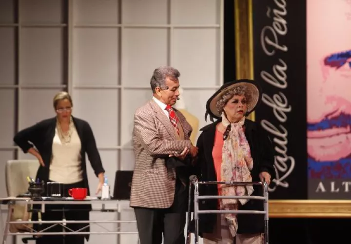 Lissette Condasín, Orlando Barroso y Maritza Vergas.  
