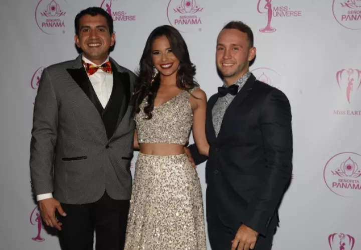 3.  Yohny León, Karolina Michelle Ortega e  Ismael Moscoso.
