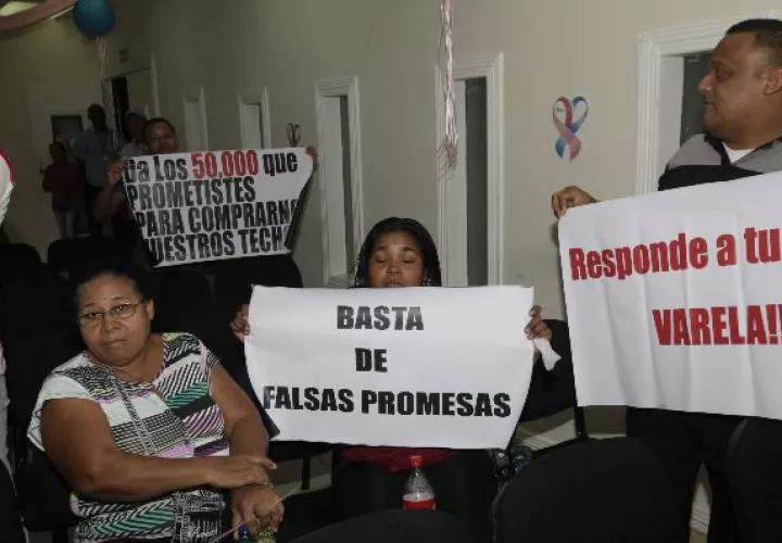 La queja de los residentes es porque se sienten engañados 