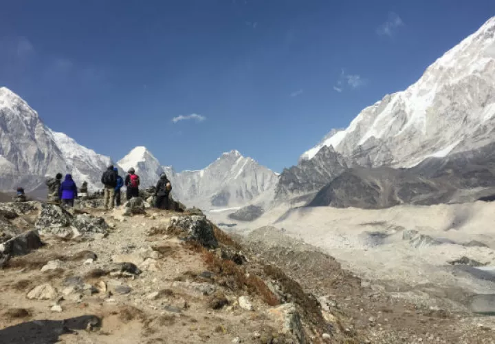 Excursión a la cima del Everest. Foto/ AP