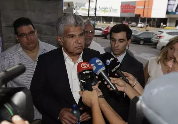 José Raúl Mulino debe estar libre hoy 