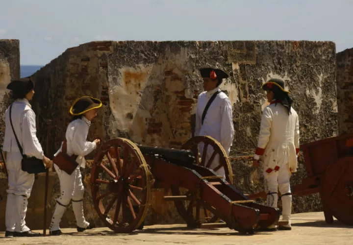 El Castillo San Felipe del Morro, una fortificación española del siglo XVI construida en el extremo norte de San Juan. Foto/EFE