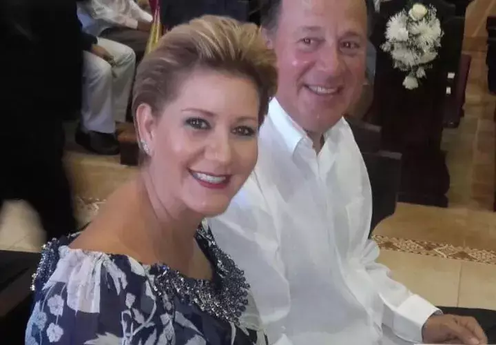 La pareja presidencial estuvo presente en el acto nupcial / Cortesía.