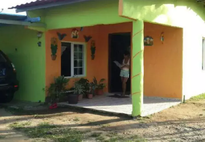 La familia tiene 25 años de estar habitando esta casa 