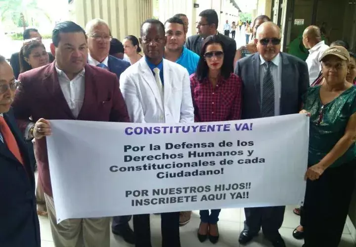 Constituyente Va presentó la solicitud ante el Tribunal Electoral 
