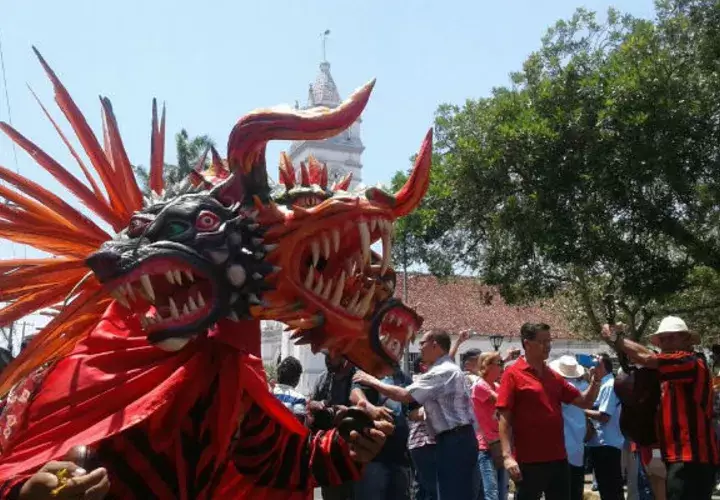 Ritual del diablo. Foto: Zenaida Vásquez 