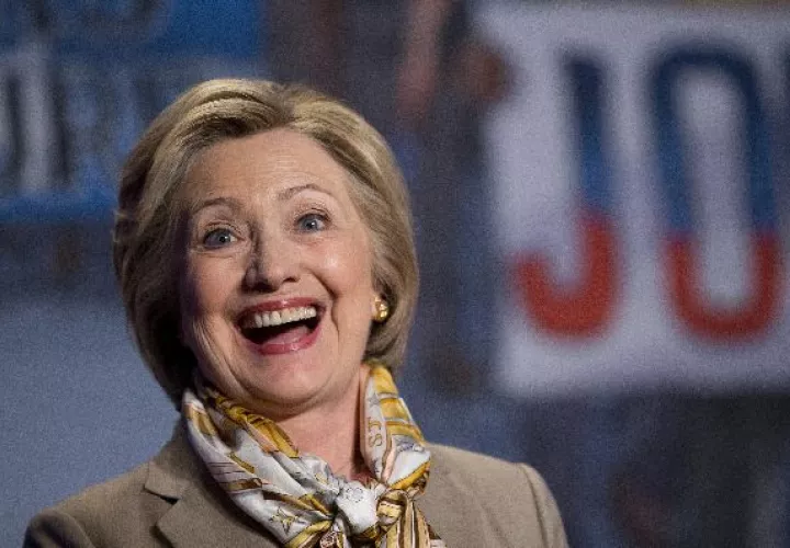 Candidata demócrata Hillary Clinton. Foto/AP