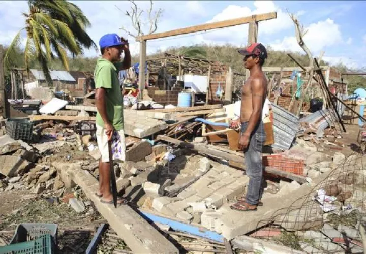 Varios países fueron duramente azotados por la naturaleza. Foto/EFE