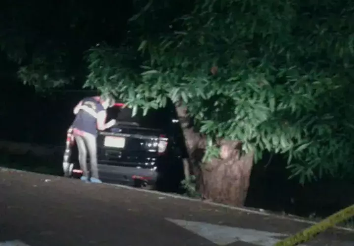 La camioneta fue encontrada. Foto: Zenaida Vásquez 