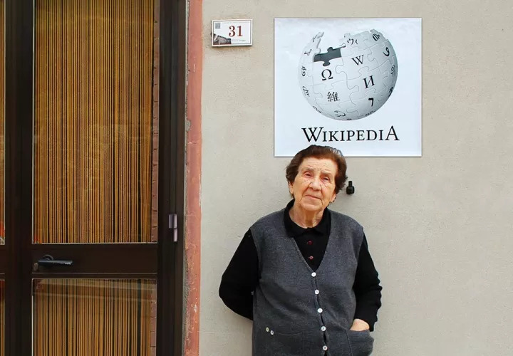 Una anciana de más de 90 años es la Wikipedia del pueblo / Cortesía.