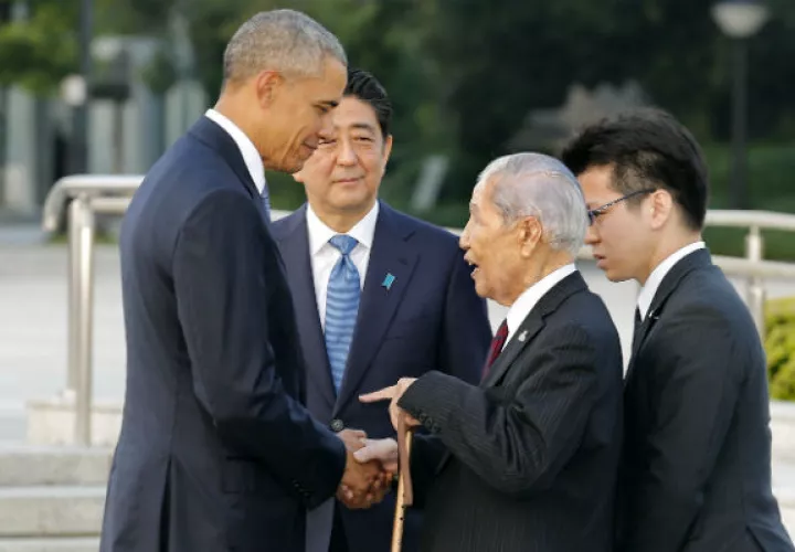 Visita de Barack Obama a Hiroshima. Foto/ AP