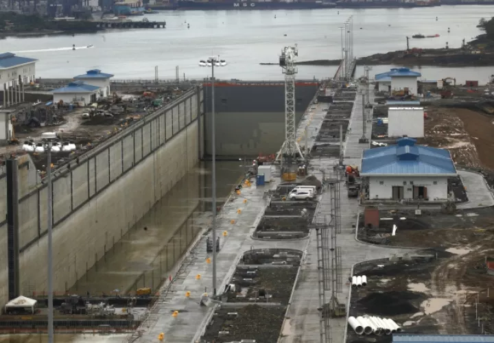 El proyecto de ampliación del Canal de Panamá, a través de la construcción de un tercer juego de esclusas, se anunció en abril de 2006. /Foto Archivos