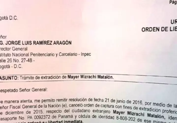 Las autoridades de Colombia descartaron fuga del empresario. /Foto Cortesía