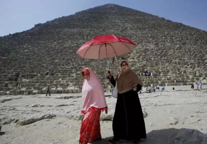 Pirámide de Giza. Foto/ AP