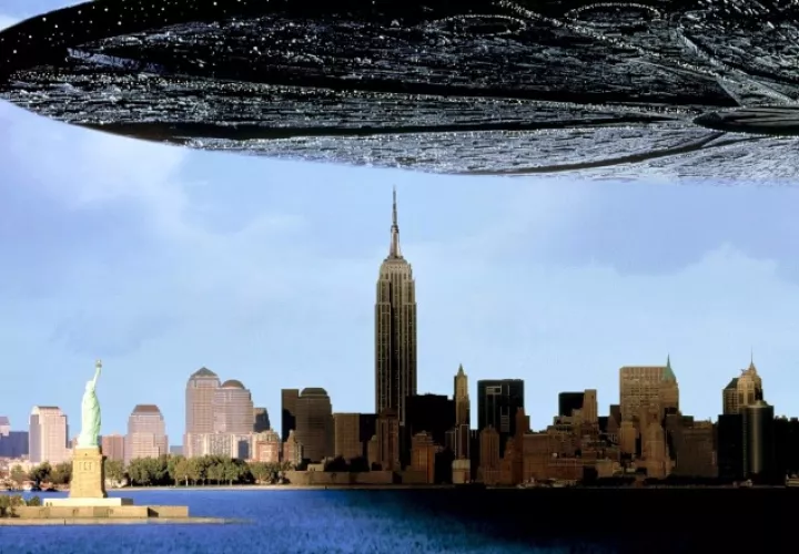 Los extraterrestres que fueron derrotados en la primera producción cinematográfica. Archivo