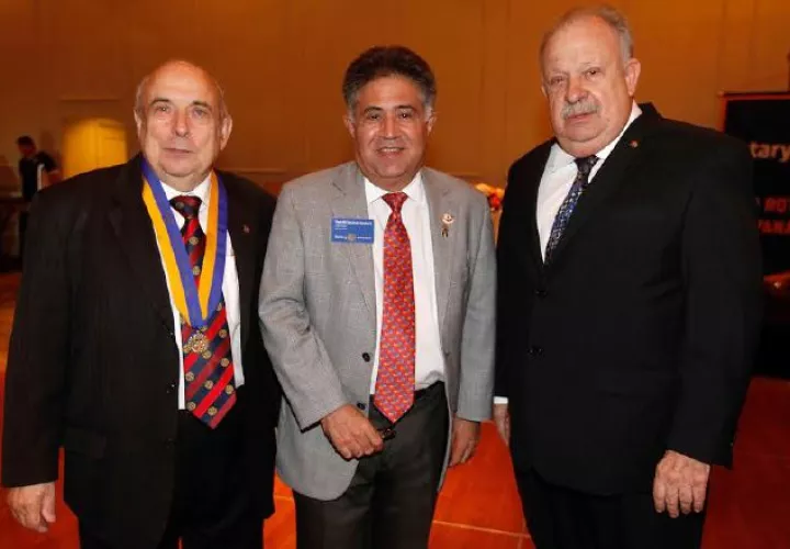 1. Jovito Salceda, Franz García de Paredes y Rafael García Borges.